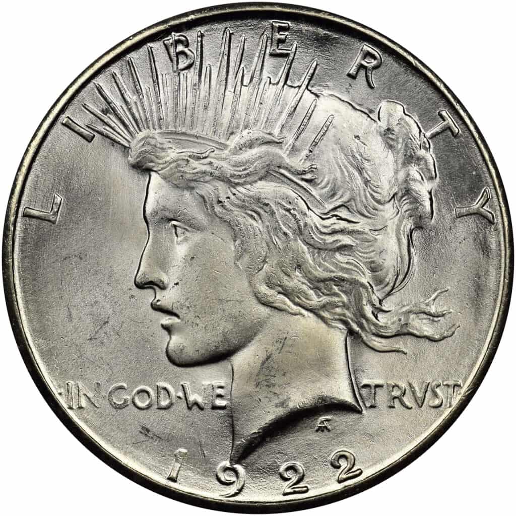 1922 Silver Dollar Value: are 