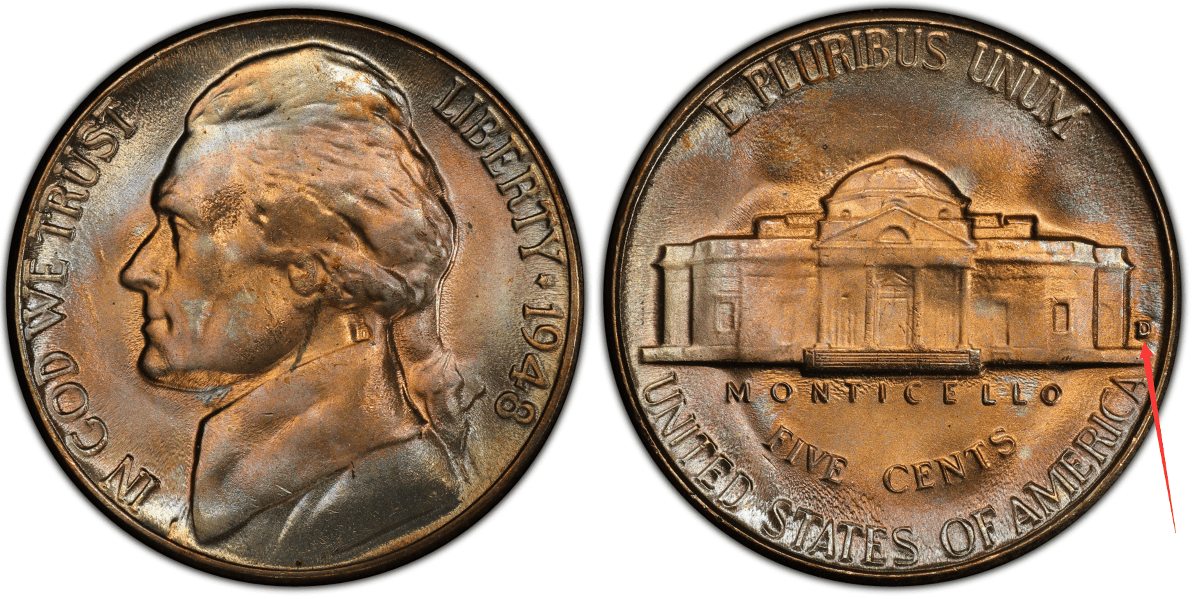 1948 “D” Nickel  Value
