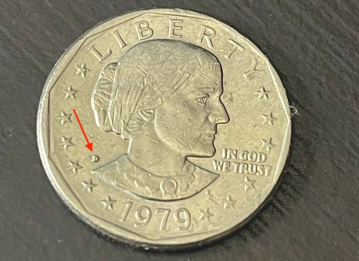 The 1979 “D” Susan B. Anthony Dollar Value