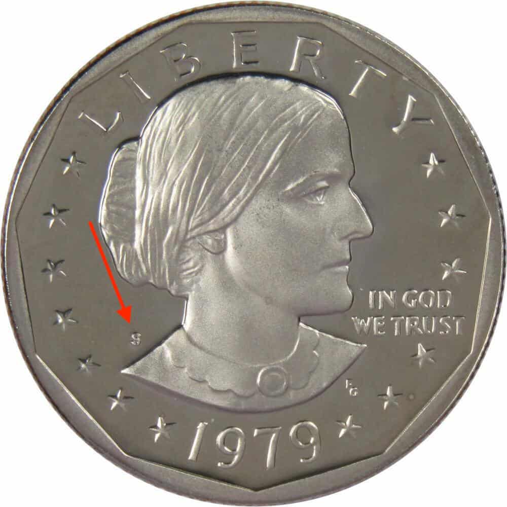 The 1979 “S” Susan B. Anthony Value