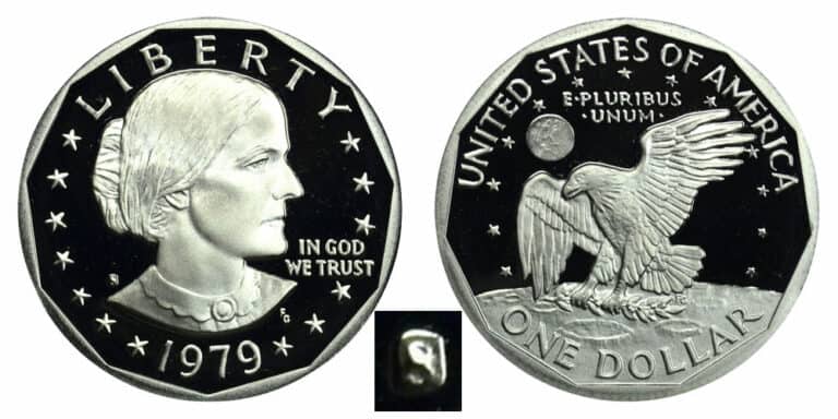 1979 Susan B. Anthony Dollar Value: Are "P", "D", "S" Mint Mark Worth ...