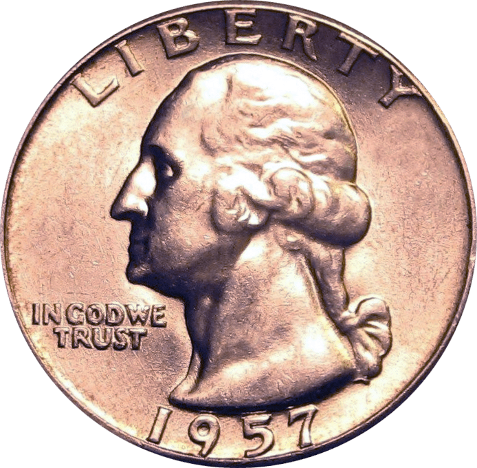 The Obverse of the 1957 Quarter