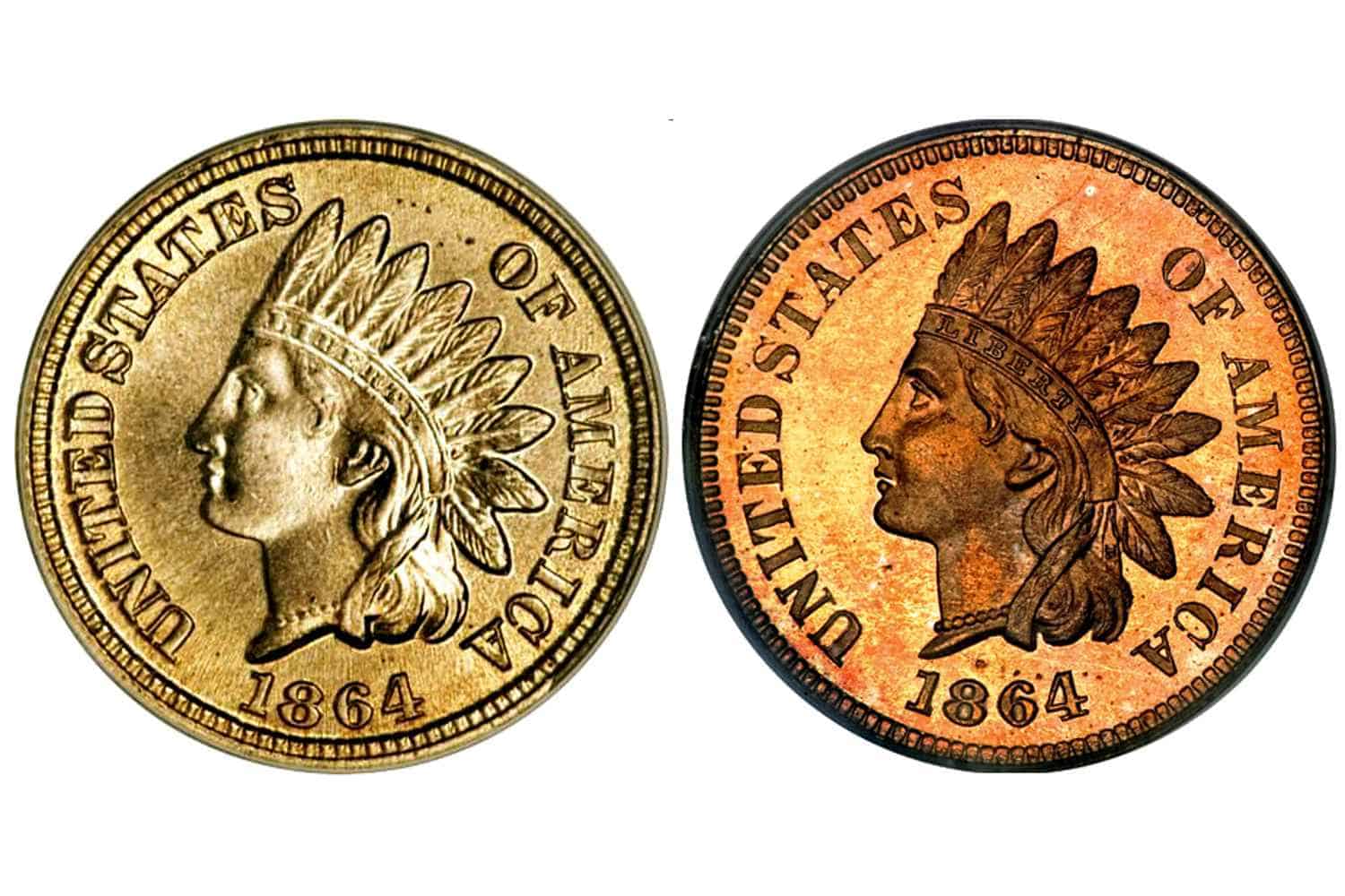 1864 Indian Head Penny History