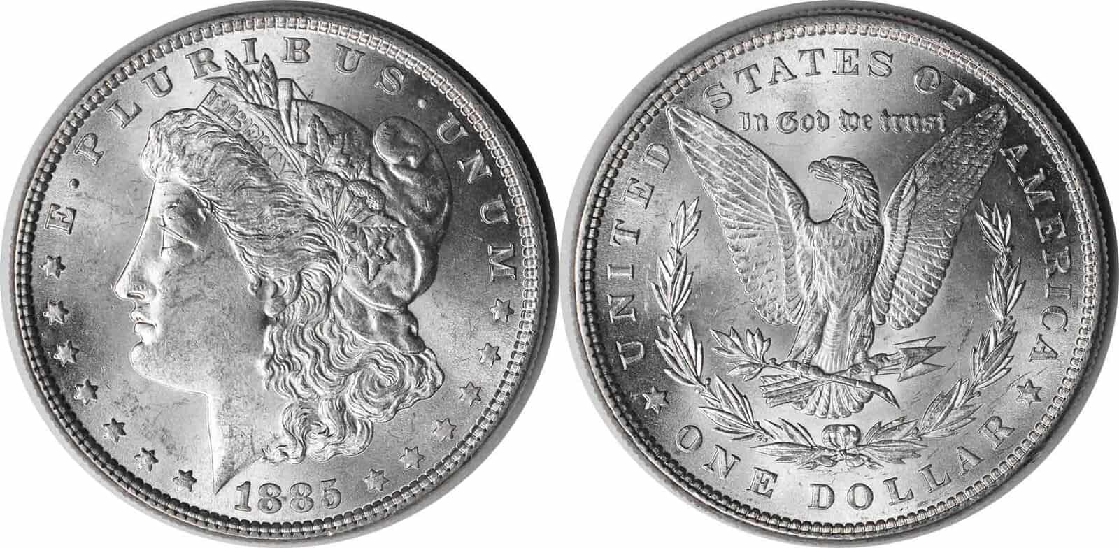 1885 No Mint Mark Silver Dollar Value