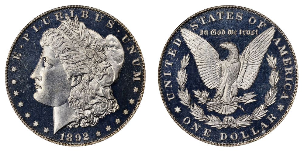 1892 No Mint Mark Silver Dollar Value