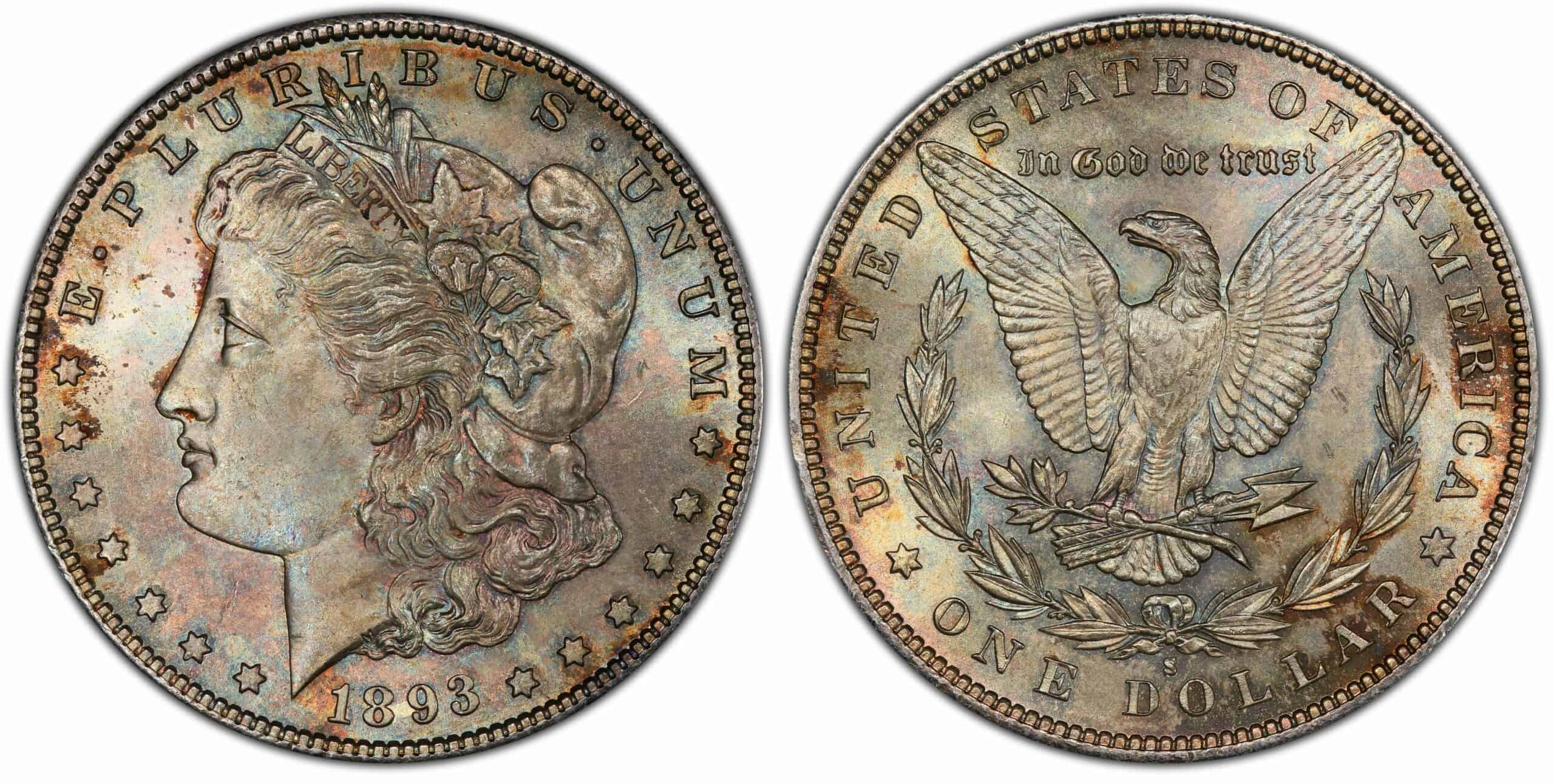 1893 S Morgan Silver Dollar
