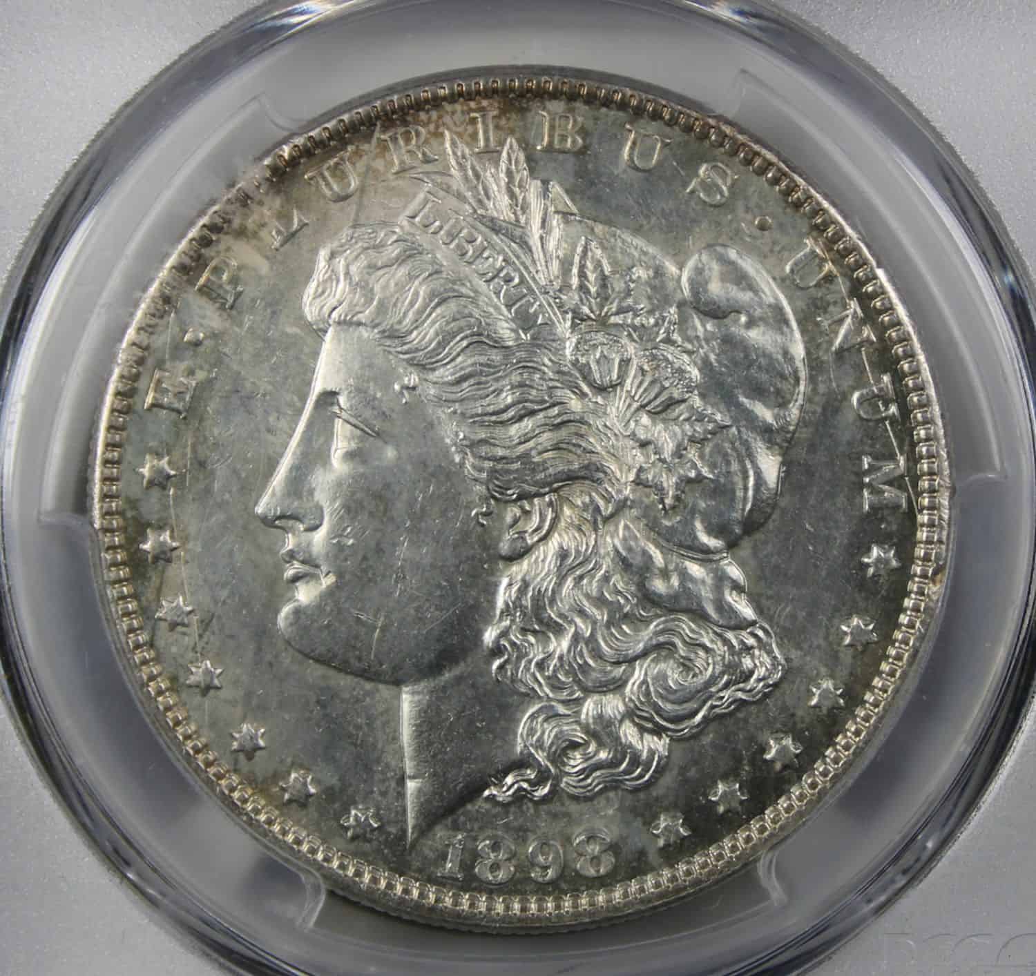 1898 Silver Dollar Double-Struck Error