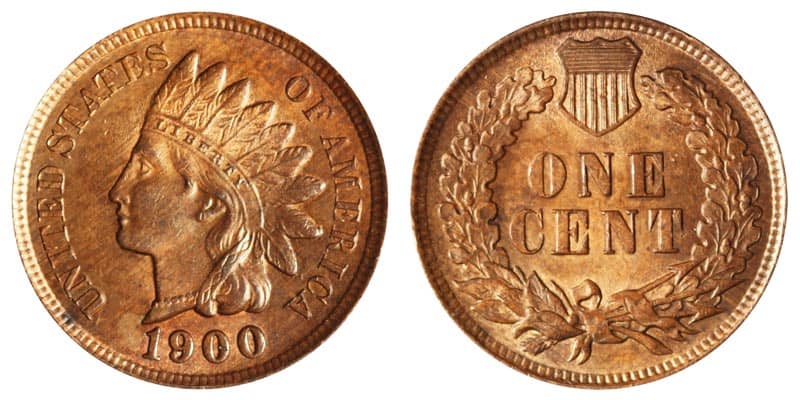 1900 Indian Head Penny Value Details
