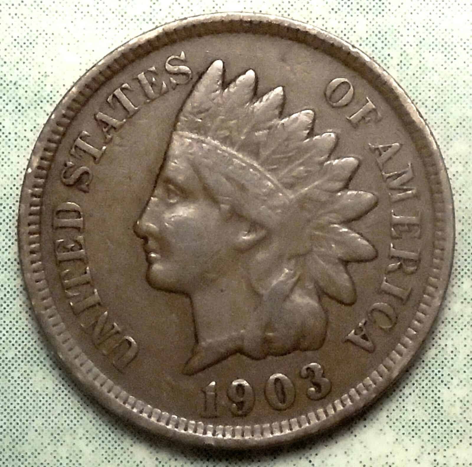  1903 (P) Brown Indian Half-Penny Value