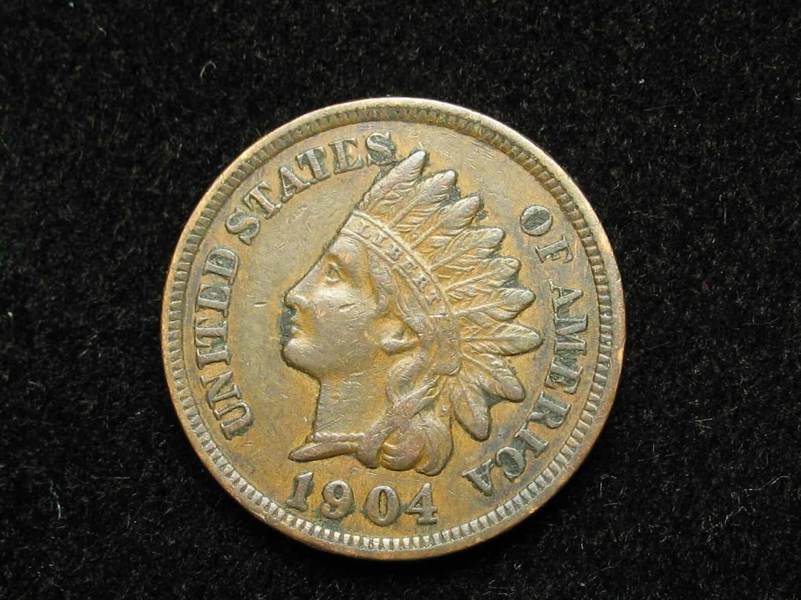 1904 indian head penny value