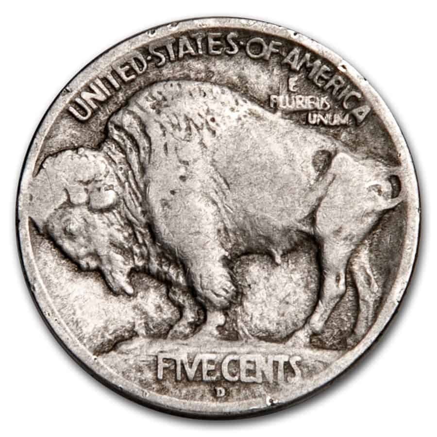 1913 Type I “D” Buffalo Nickel Value