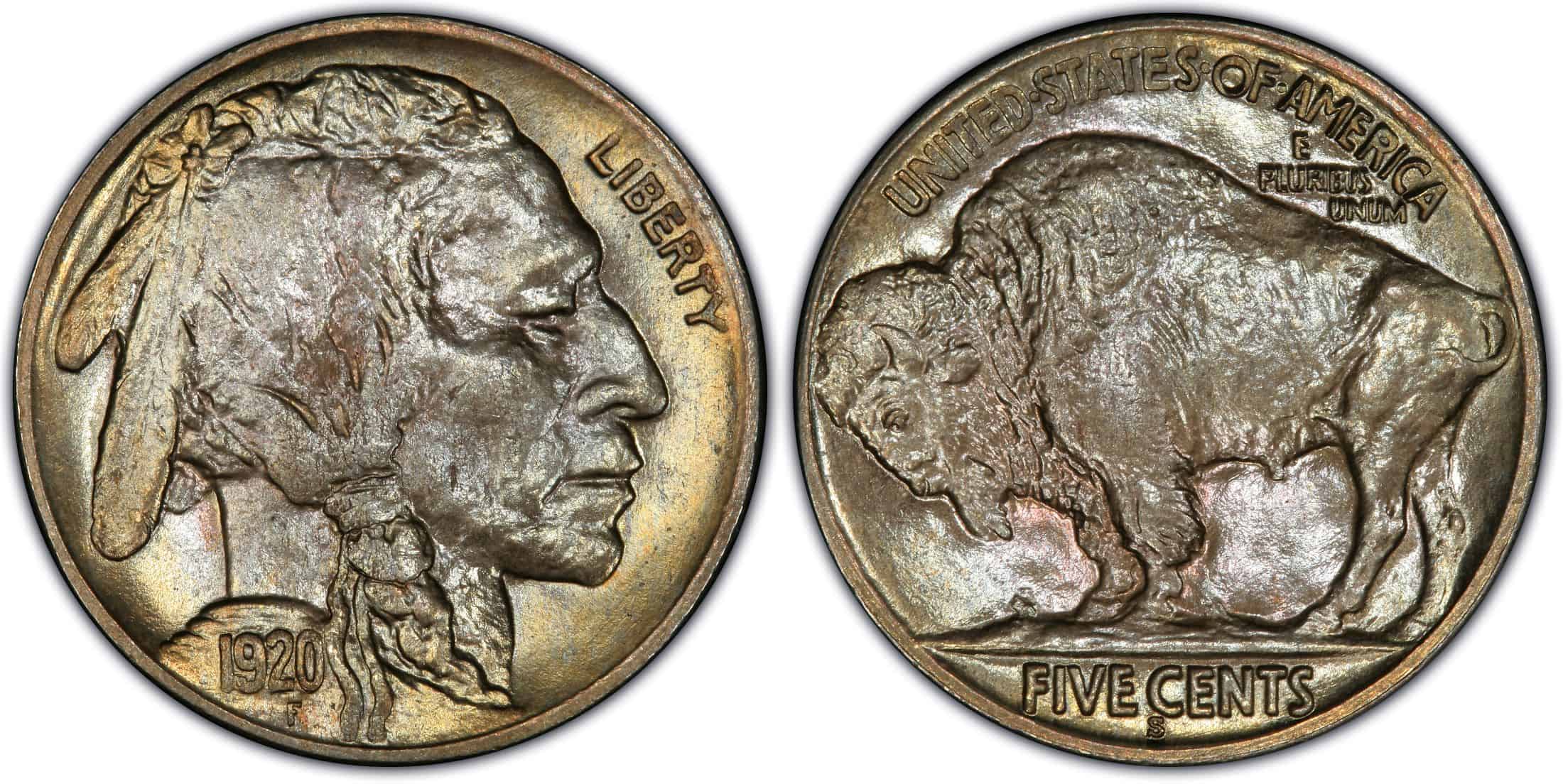 1920 "S" Buffalo Nickel Value