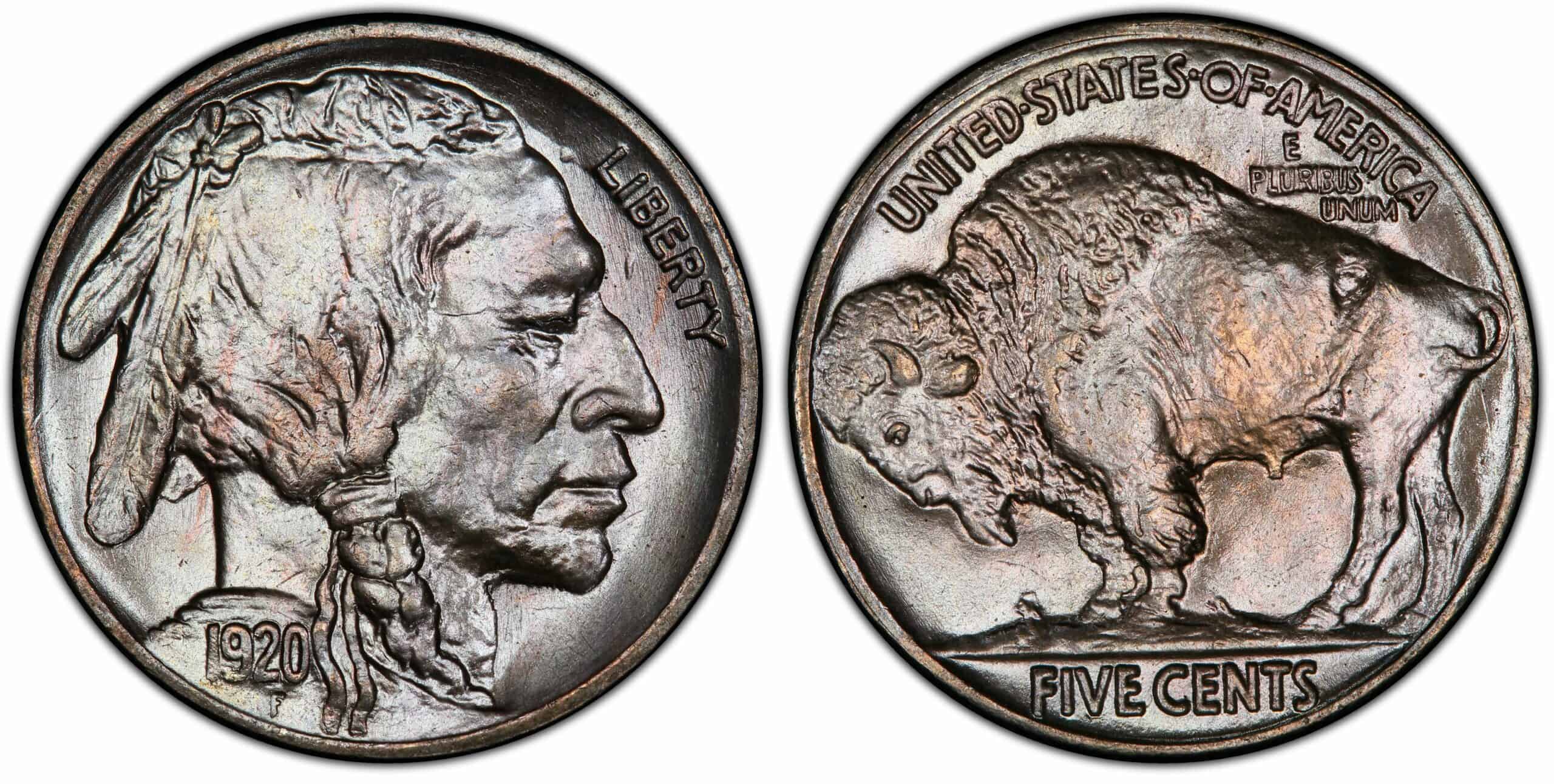 1920 Buffalo Nickel Details