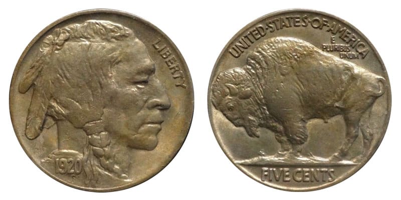1920 buffalo nickel value
