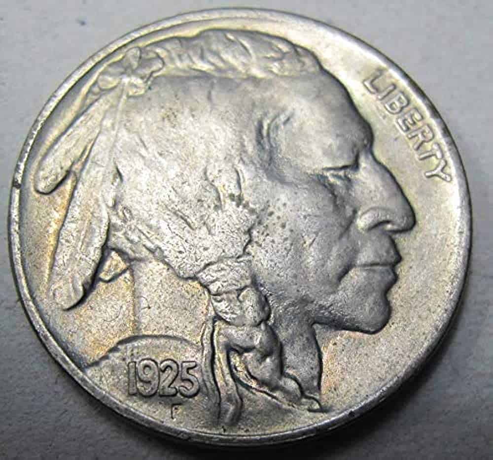 1925 Buffalo Nickel Details
