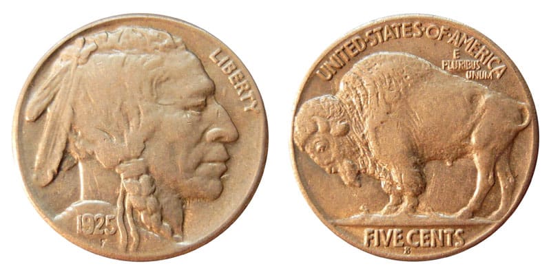 1925 “S” Buffalo Nickel Value