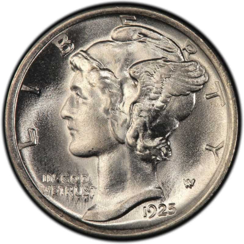 1925 dime value