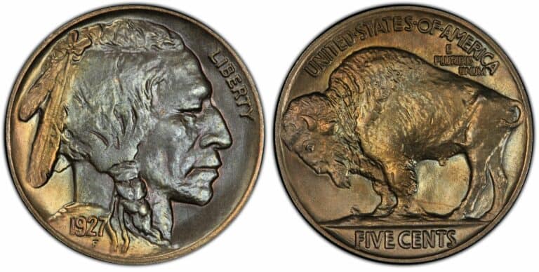 1927 Buffalo Nickel Value are “D”, “S”, No mint mark worth money