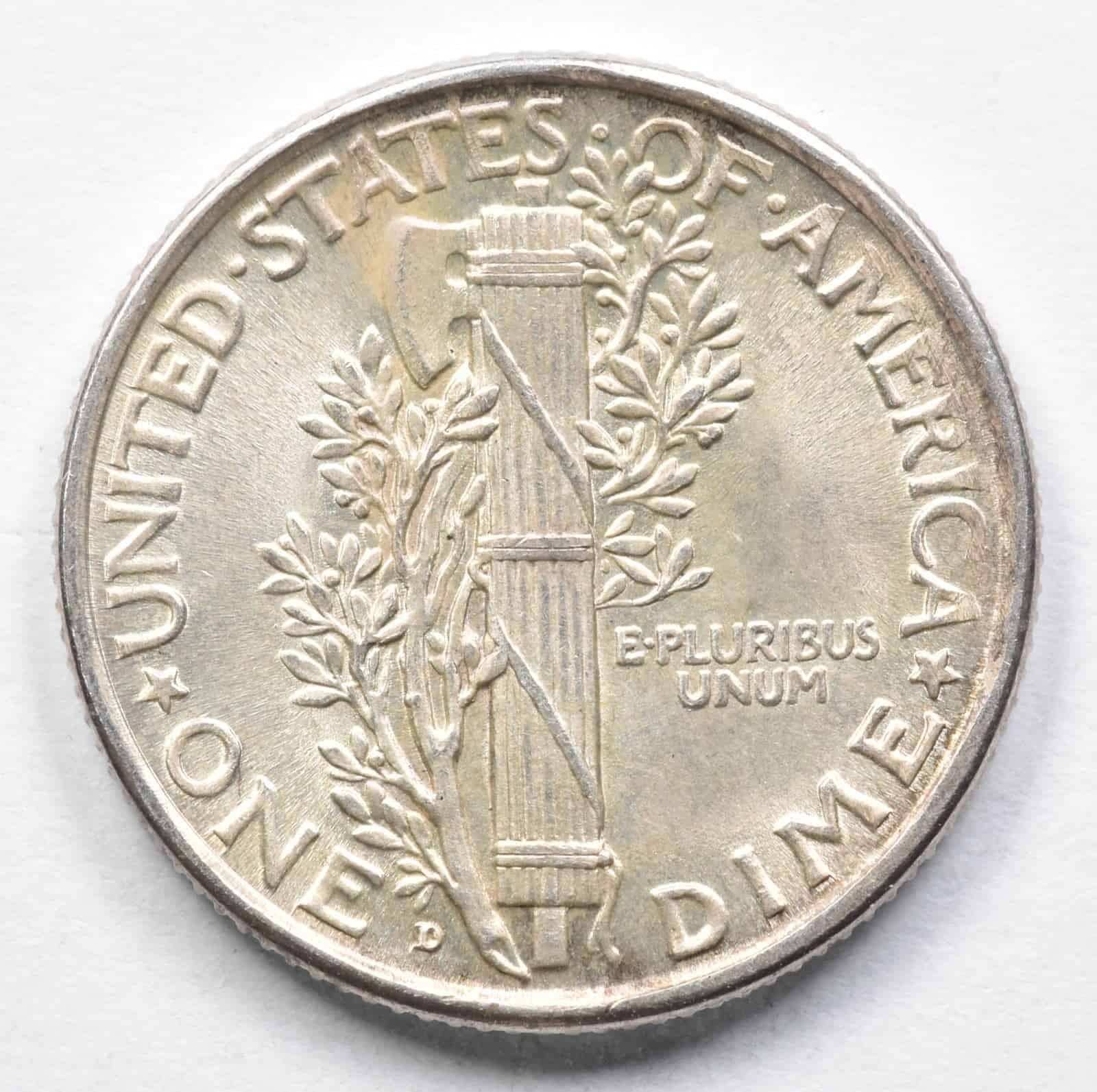 1927 “D” Mint Mark Mercury Dime