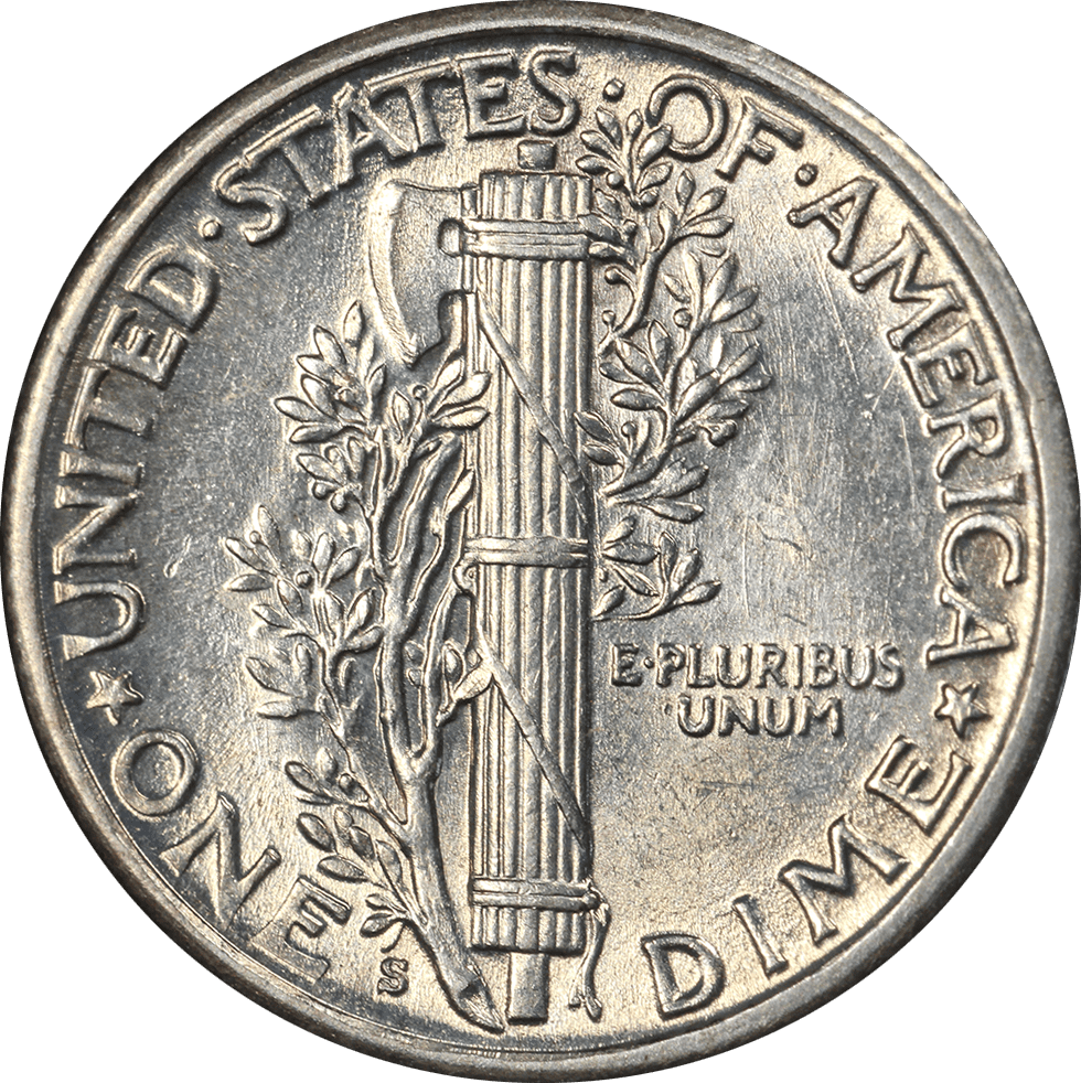 1927 “S” Mint Mark Mercury Dime