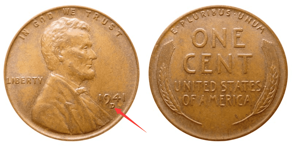 1941 “D” Wheat Penny Value