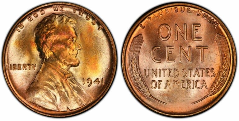 1941 Wheat Penny Value are “D”, “S”, No mint mark worth money