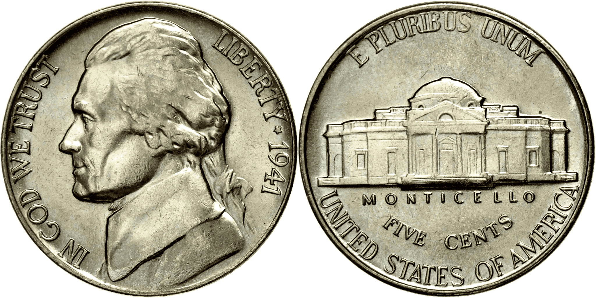 1941 nickel value