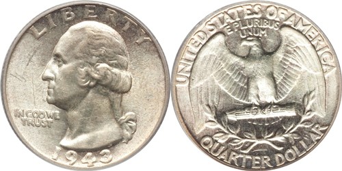 1943 No Mint Mark Quarter Value