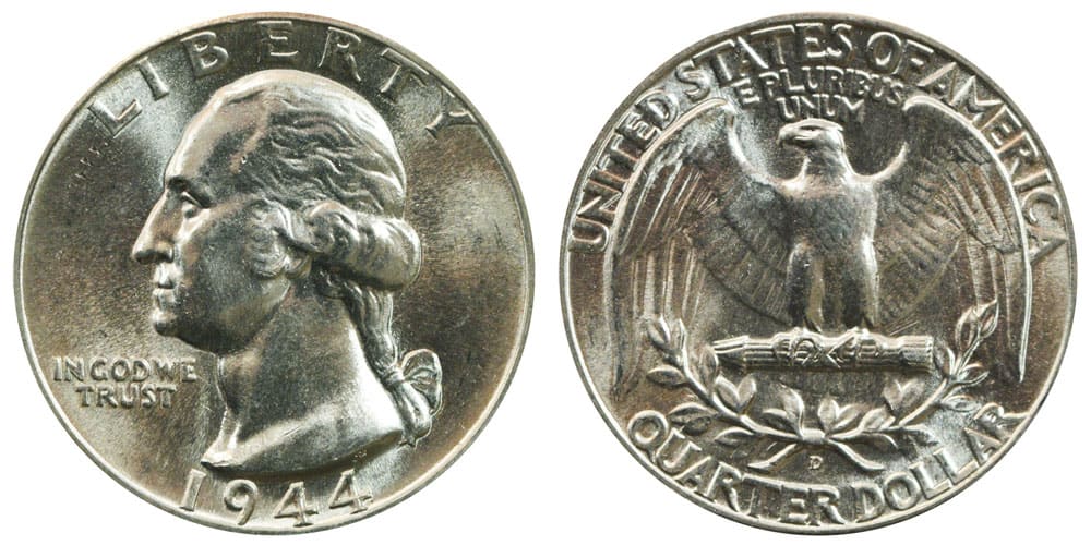 1944 "D" Quarter Value