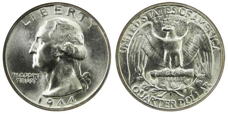 1944 "S" Quarter Value