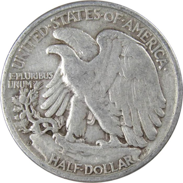 1946 Denver Walking Liberty Half Dollars