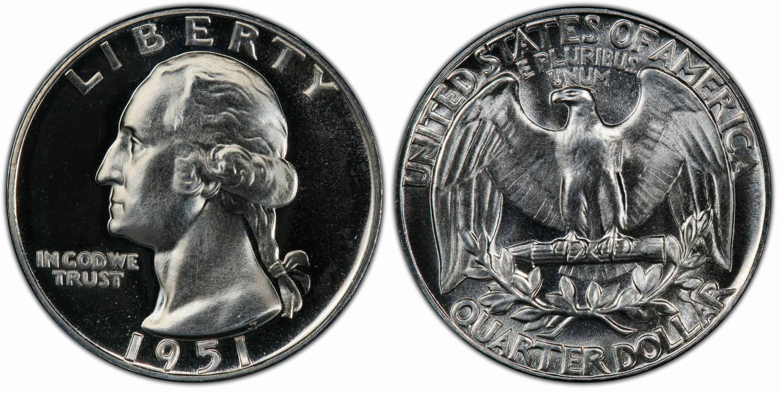 1951 (P) No Mint Mark Proof Quarter Value