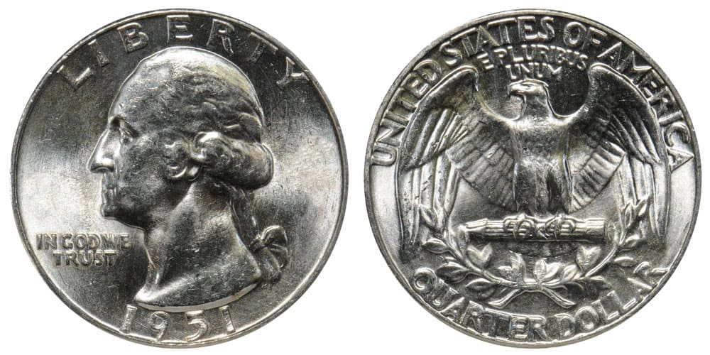 1951 (P) No Mint Mark Quarter Value