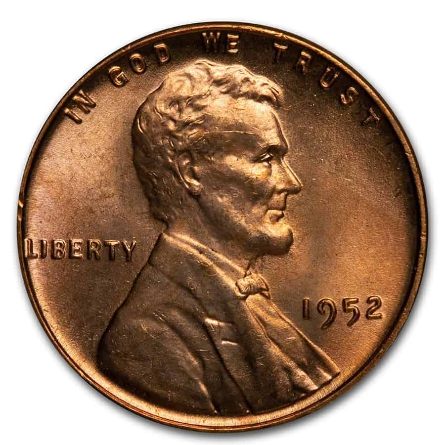 1952 No Mint Mark Wheat Penny Value