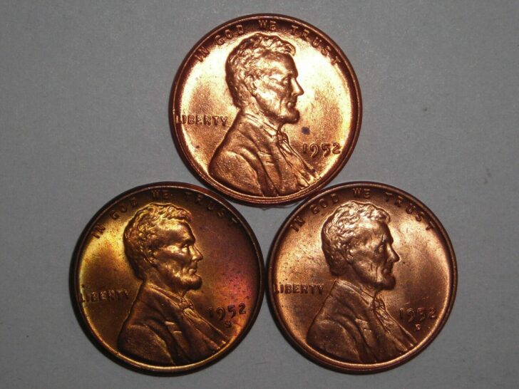 1952 wheat penny value
