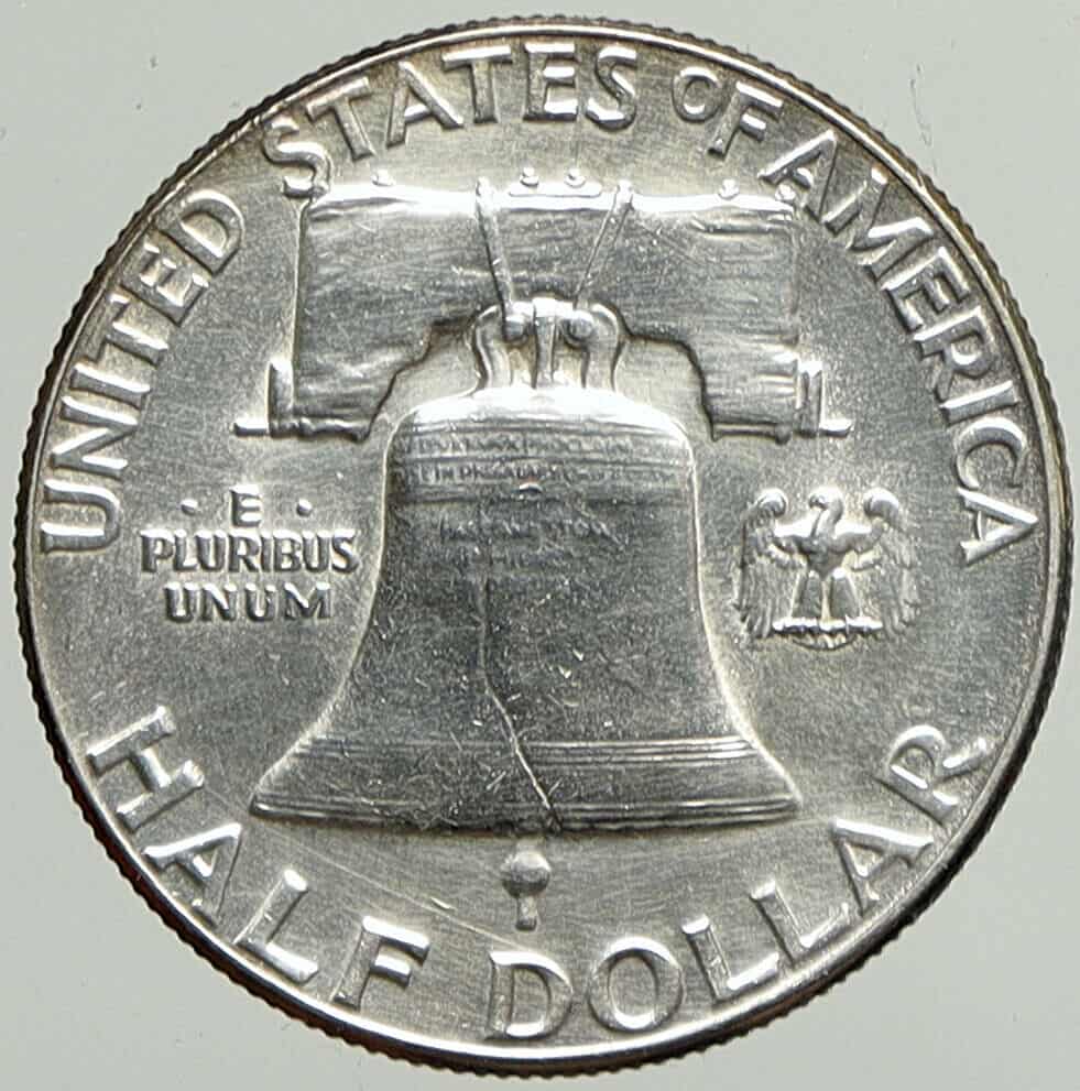 1954 Half Dollar Value for No Mint Mark (P)