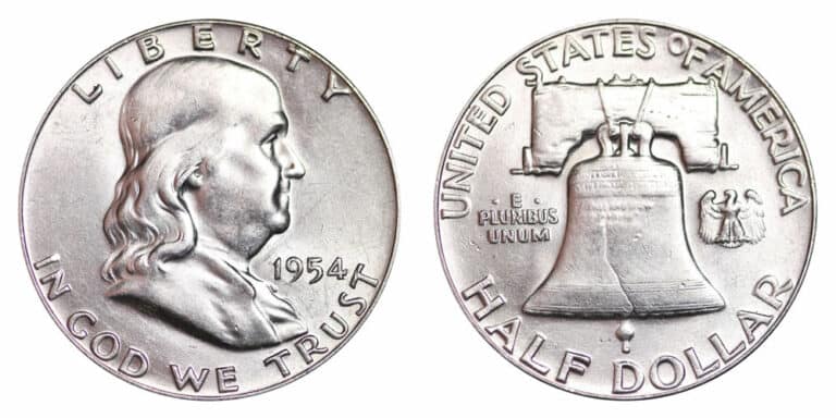 1954 half dollar value