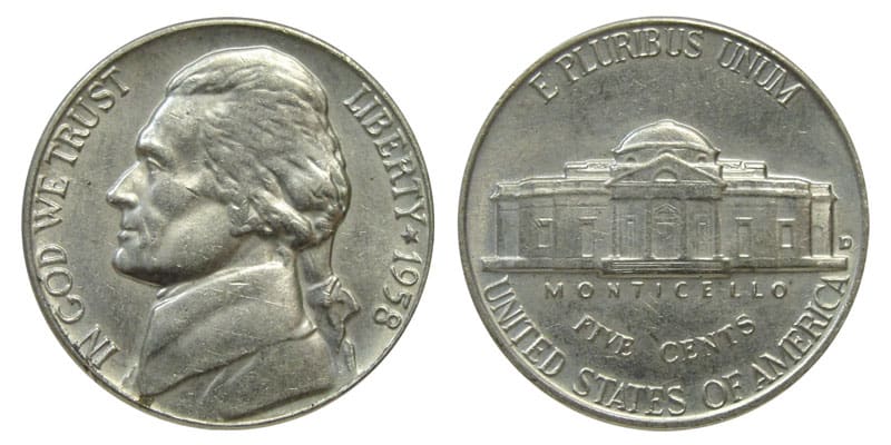 1958 D Nickel Value