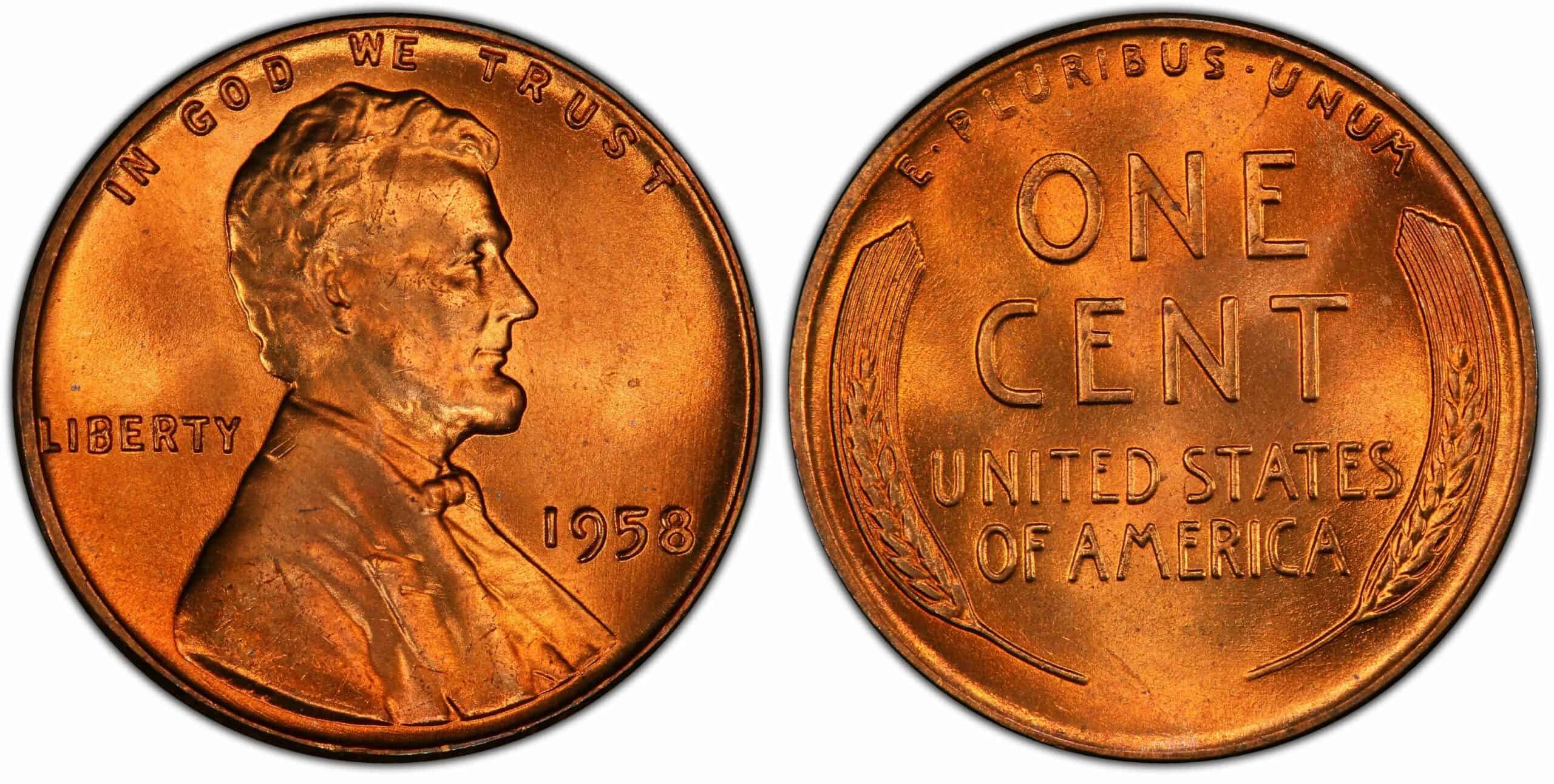 1958 Wheat Penny History