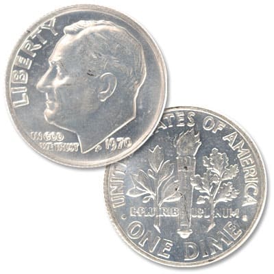 1970 Dime Value Details