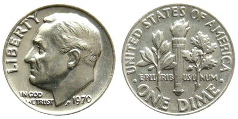 1970 dime value