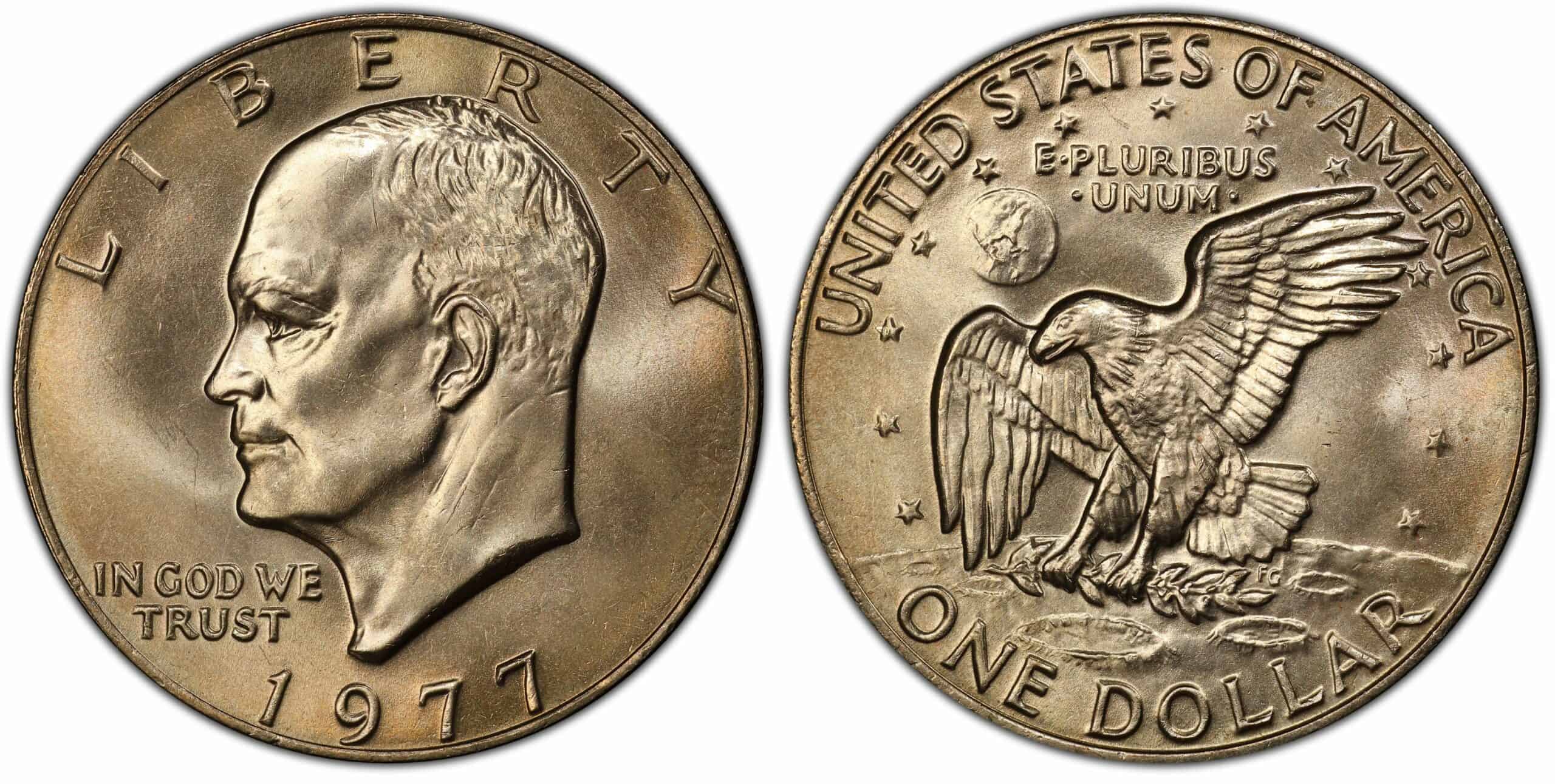 1977 Silver Dollar Value Details