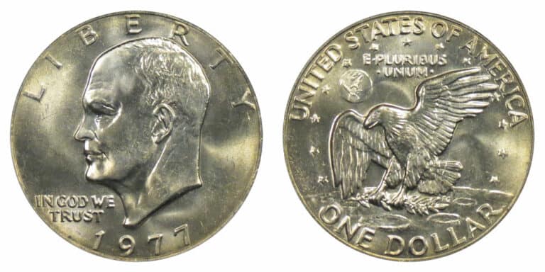 1977 silver dollar value