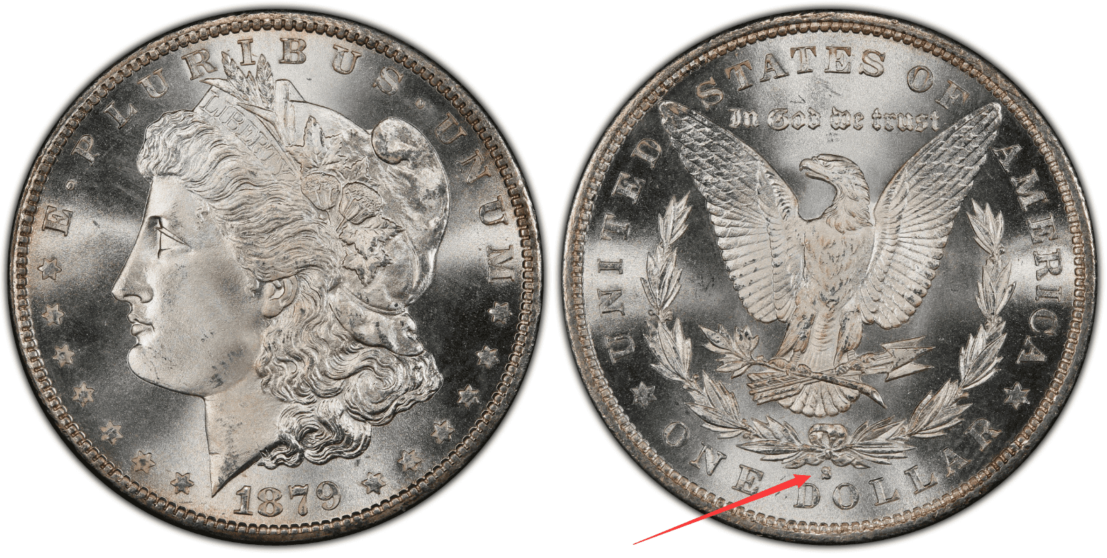 The 1879 “S” Morgan Silver Dollar Value