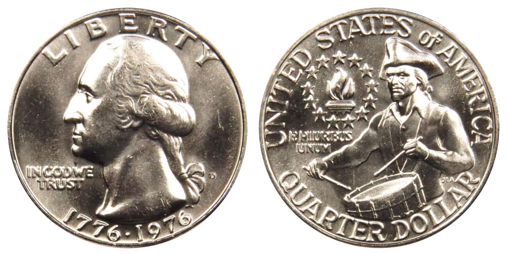 1776-1976 D Quarter Dollar Value