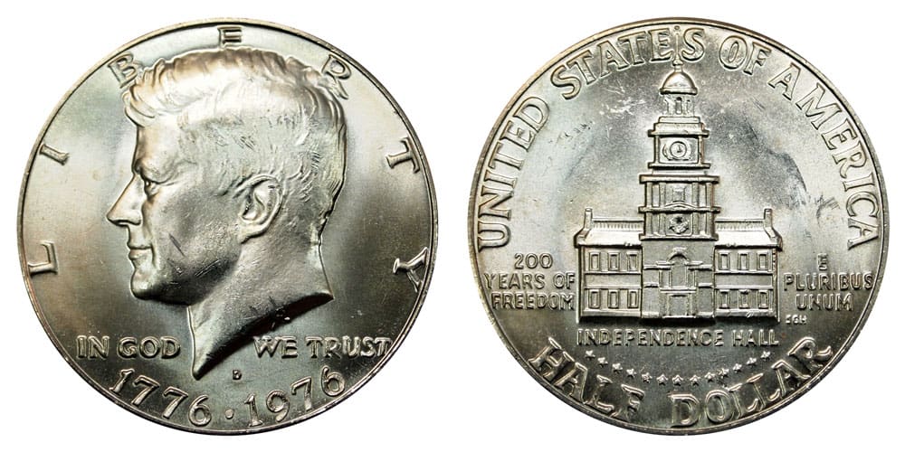 1776 to 1976 Half Dollar Value Details