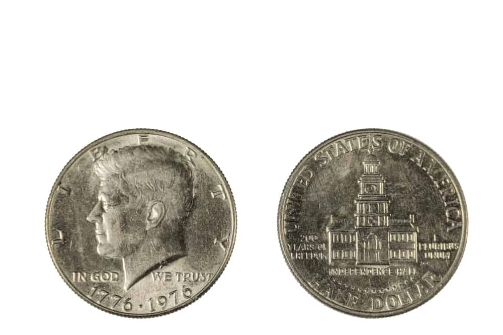 1776 to 1976 half dollar value