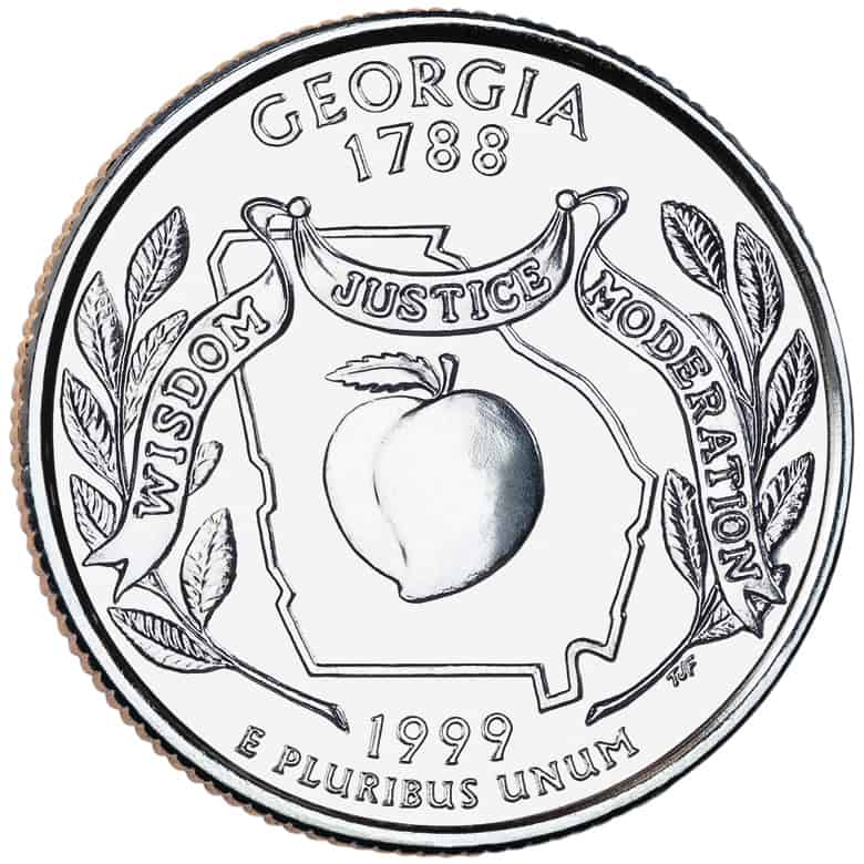 1788 Quarter Georgia