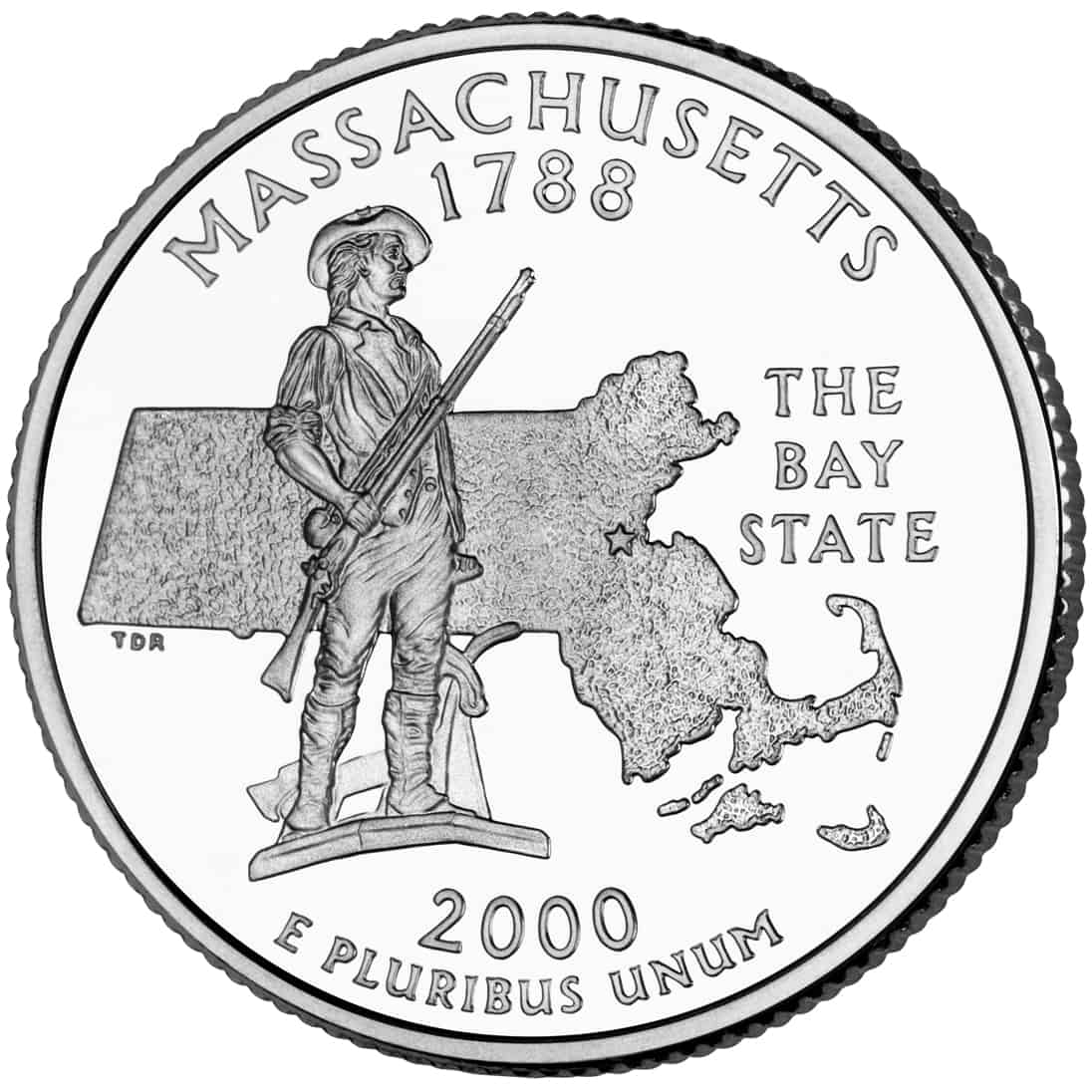 1788 Quarter Massachusetts