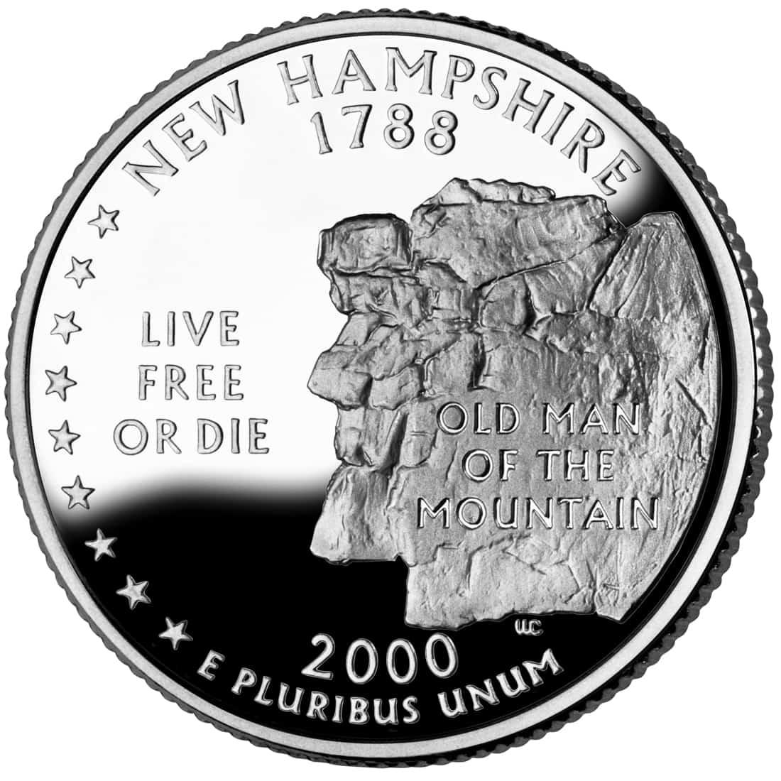 1788 Quarter New Hampshire